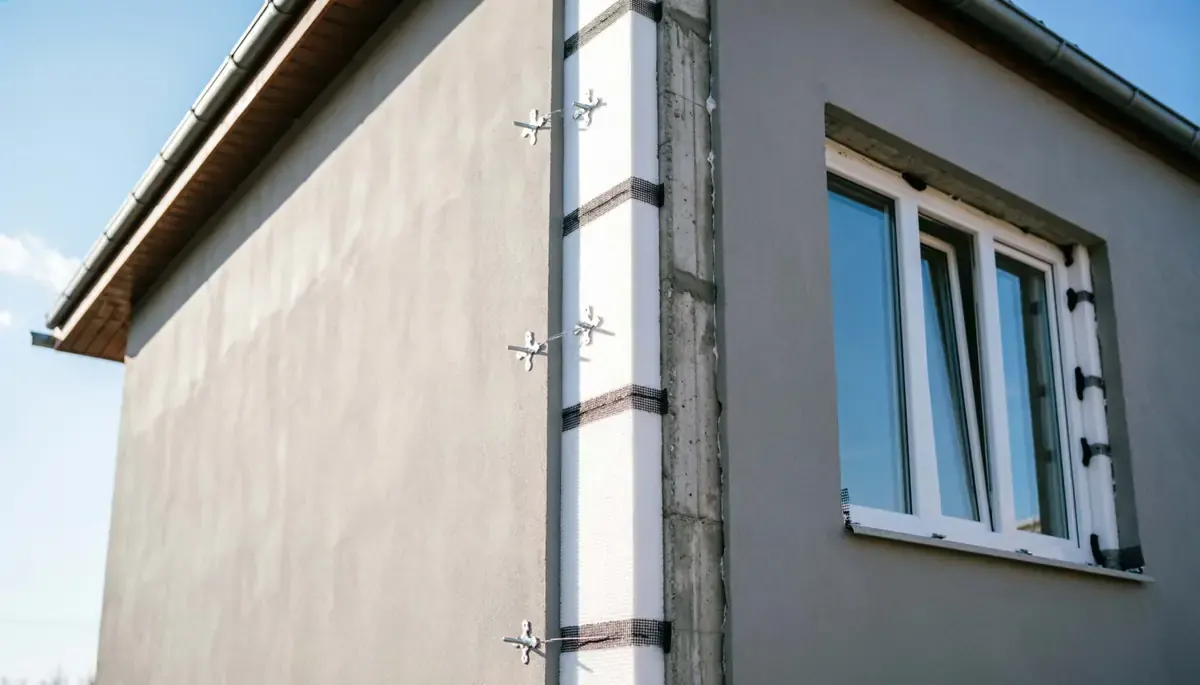 Isolation thermique par l'extérieur d'une maison